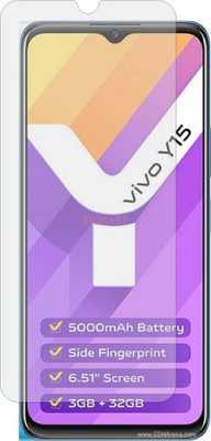 MOBART Tempered Glass Guard for VIVO V2120 (Matte Finish)(Pack of 1)