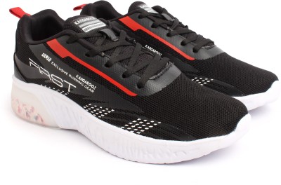 KANGAROOZ FIRST KGZ Sports Shoe for Men|Stylish Casual Shoe for Boy| Walking Shoe for Men| Running Shoes For Men(Black , 7)