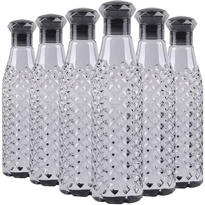Crystal Clear Water Bottle Set of 6 1 litre 1000 ml Bottle