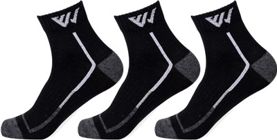 Winget Men & Women Solid Ankle Length(Pack of 3)