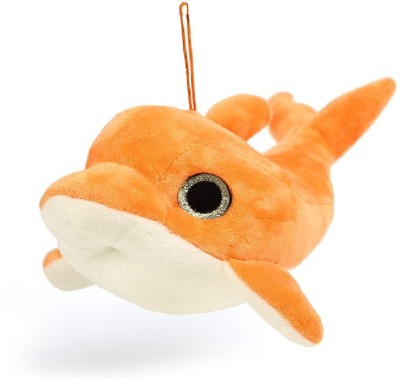 Tashu Collection Cute Fluffy Dolphin Fish Soft ToyP/  - 35 cm(Orange)