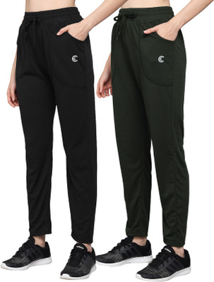 eCools Solid Women Multicolor Track Pants