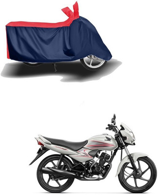 KEDIT Two Wheeler Cover for Honda(Dream Yuga, Red, Blue)