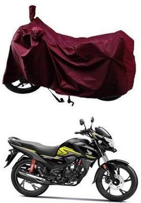 KEDIT Two Wheeler Cover for Honda(SP 125, Maroon)