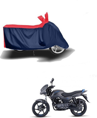 KEDIT Two Wheeler Cover for Bajaj(Pulsar 125, Red, Blue)