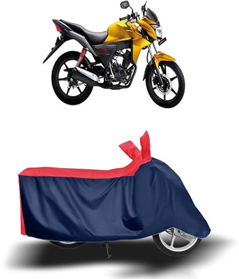 KEDIT Two Wheeler Cover for Honda(CB Twister, Red, Blue)
