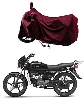 KEDIT Two Wheeler Cover for Universal For Bike(Maroon)