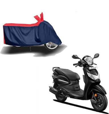 KEDIT Two Wheeler Cover for Hero(Pleasure+ 110, Red, Blue)