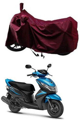 KEDIT Two Wheeler Cover for Yamaha(Ray Z, Maroon)
