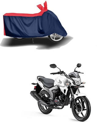 KEDIT Two Wheeler Cover for Honda(CB Trigger, Red, Blue)
