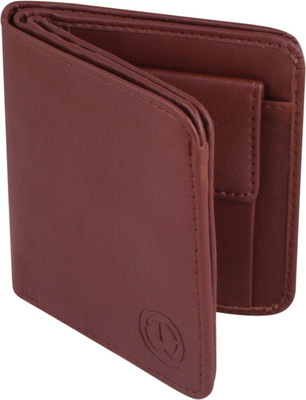 TnW Men Casual Brown Artificial Leather Wallet(6 Card Slots)