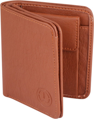 TnW Men Casual Tan Artificial Leather Wallet(6 Card Slots)