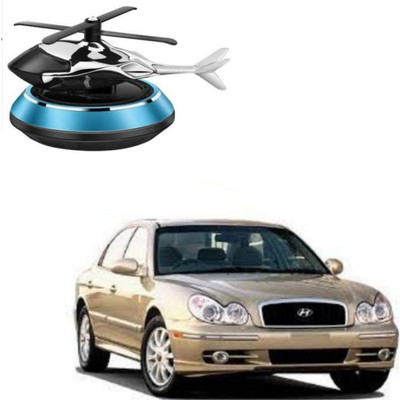 Dvis Aqua Car Freshener Diffuser Blue Car Aroma Diffuser Helicopter Air Freshener Solar for Hyundai sonata gold(5 ml)