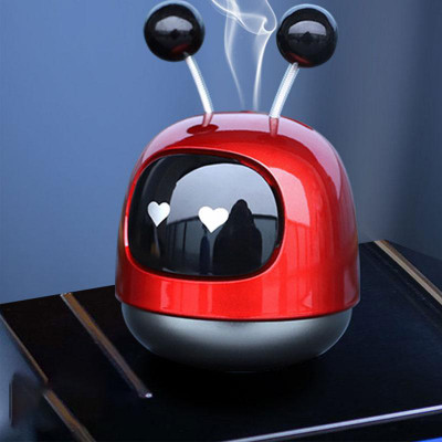LAVITRA Cologne Car Freshener Aroma Oil, Diffuser Car Perfume Air Freshener Cute Robot Car Diffuser Solid Aromatherapy Air(10 g)