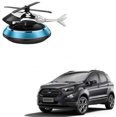 Dvis Aqua Car Freshener Diffuser Blue Car Aroma Diffuser Helicopter Air Freshener Solar for Ford Ecosport(5 ml)