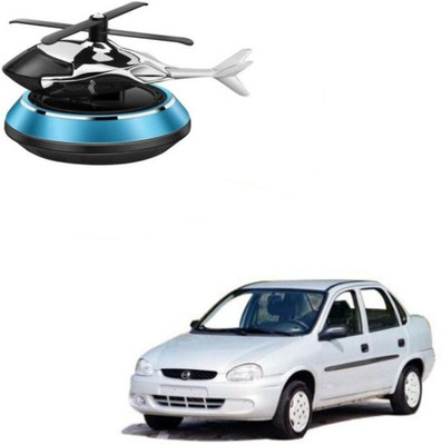 Dvis Aqua Car Freshener Diffuser Blue Car Aroma Diffuser Helicopter Air Freshener Solar for Toyota corolla(5 ml)