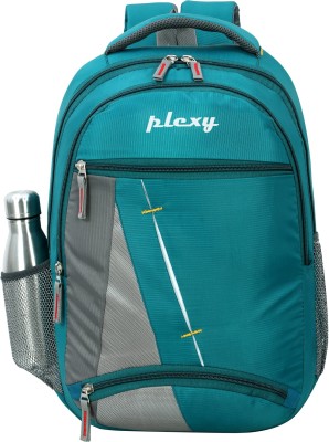 PLEXY spacy comfortable 4th to 10th class casual Waterproof School Bag(Green, 33 L)