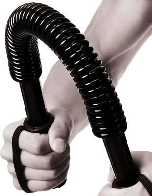 BoldFire Power Twister Spring Forearm Bar For Chest Arm Multi-training Bar Hand Grip/Fitness Grip(Black)