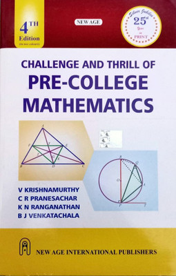Challenge and Thrill of Pre-College Mathematics(English, Paperback, Krishnamurthy V)