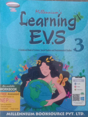 Millenium's Learning E.V.S_(A Combined Book Of Science, Social Studies And Environmental Studies) - 3(Paperback, Millennium Books)