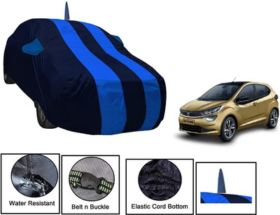 MOCKHE Car Cover For Tata Altroz (With Mirror Pockets)(Blue)