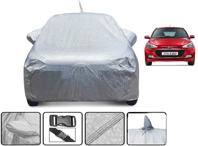 AUTYLE Car Cover For Hyundai Elite i20 (With Mirror Pockets)(Silver)