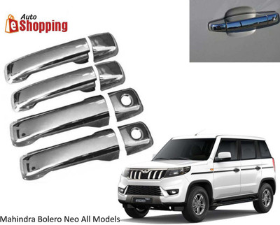 Auto E-Shopping Car Handle Latch Cover For Mahindra Bolero Neo 2021 Onward Set of 4 Pieces Car Grab Handle Cover