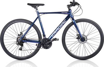CRADIAC MACHINE LITE 700C T Hybrid Cycle/City Bike  (21 Gear, Blue)