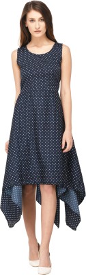 Generations Clothing Women High Low Blue Dress