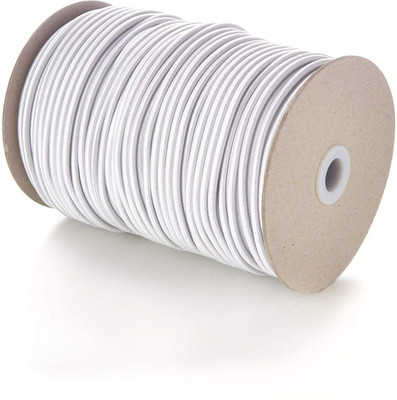 Bobbiny Elastic Thread and Cord Black Elastic(10 m)