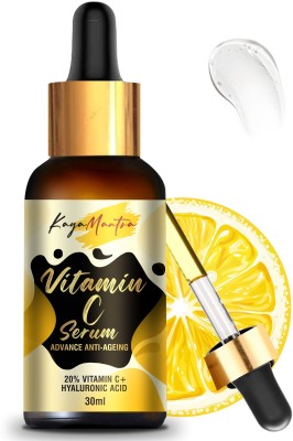 KayaMantra Vitamin C Face Serum for Skin Brightening, Smoothening & Anti Aging(30 ml)