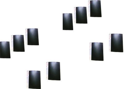 R K SALES Plastic Poly Propylene Plastic(Set Of 10, Black, Blue, Grey)
