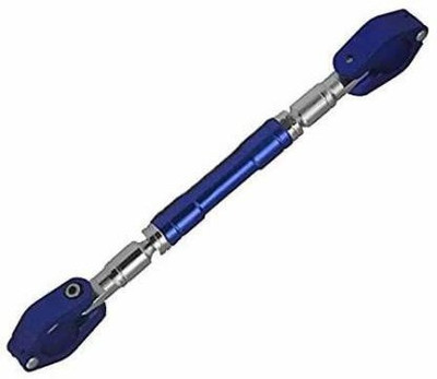 AutoGnix AGN Adjustable Motorcycle Handlebar Cross Bar Blue Handle Bar (Blue) Handle Bar(Blue, Silver)