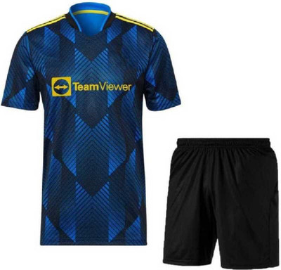 UNIQ Boys & Girls Casual T-shirt Shorts(Blue)