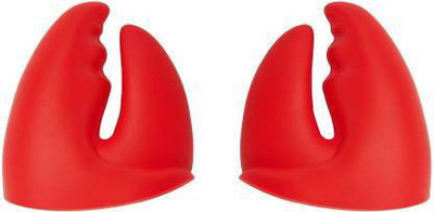 Everbuy Red Silicon Kitchen Linen Set(Pack of 2)