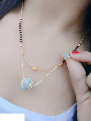 rangrez collection WOMEN AD MANGALSUTRA || LOVE MANGALSUTRA|| SIMPLE MS FOR WOMEN Alloy Mangalsutra
