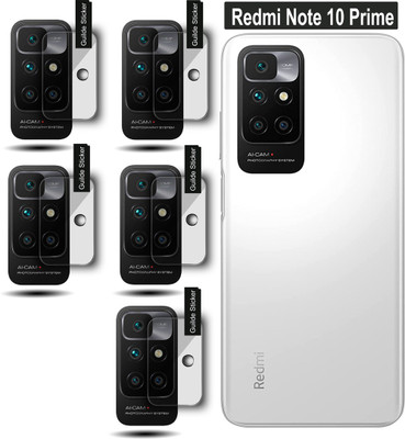 raxxy Back Camera Lens Glass Protector for Redmi Note 10 Prime(Pack of: 5)