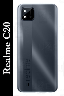 Purplesavvy Realme C20 ( With Side Volume & Power Buttons Camera Lens ) Back Panel(Cool Grey)