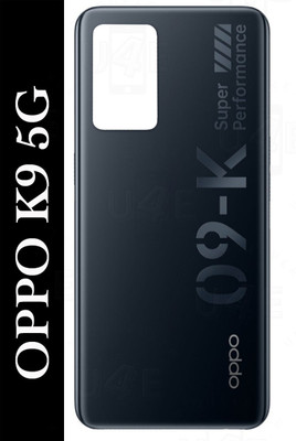 Purplesavvy Oppo K9 5G Back Panel(Black)