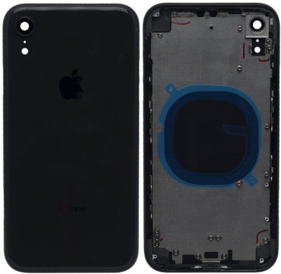 AL HAYY TRADERS Full Body Housing for Apple iPhone XR original Back Panel(black)