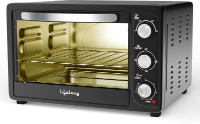 Lifelong 23-Litre Oven Toaster Grill (OTG)(LLOT23, Black)