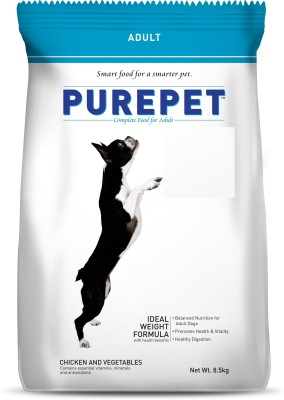 purepet Vegetable and Chicken 8.5 kg Dry Adult Dog Food