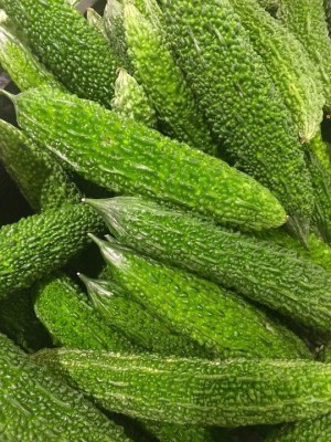 UGRA Bitter Gourd (Karela) Organic Desi Seeds Seed(80 per packet)