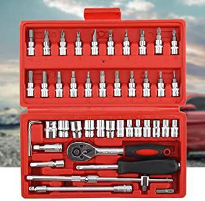 Zadinga modern tools Screwdriver and Socket Hand Tool Kit(46 Tools)