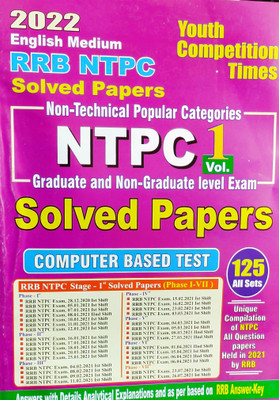 Rrb Ntpc Solved Papers 2022 Volume 1 Yct Publications Pvt. Ltd(Paperback, THE EXPERIANCED AUTHORS)