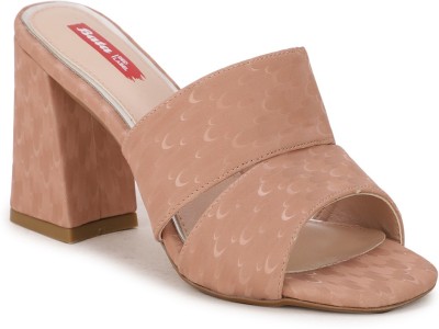 Bata Women Heels(Pink , 5)