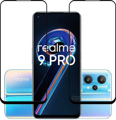 NIMMIKA ENTERPRISES Edge To Edge Tempered Glass for Realme 9 Pro 5G D+ Tempered Glass(Pack of 2)