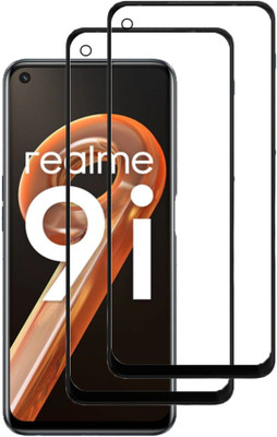 Gorilaorginal Edge To Edge Tempered Glass for Realme 9I(Pack of 2)