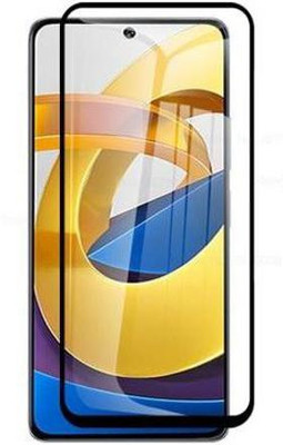 LIKEDESIGN Edge To Edge Tempered Glass for Poco M4 Pro(Pack of 1)