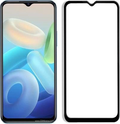 LIKEDESIGN Edge To Edge Tempered Glass for Vivo Y75 5G, Vivo Y75(Pack of 1)